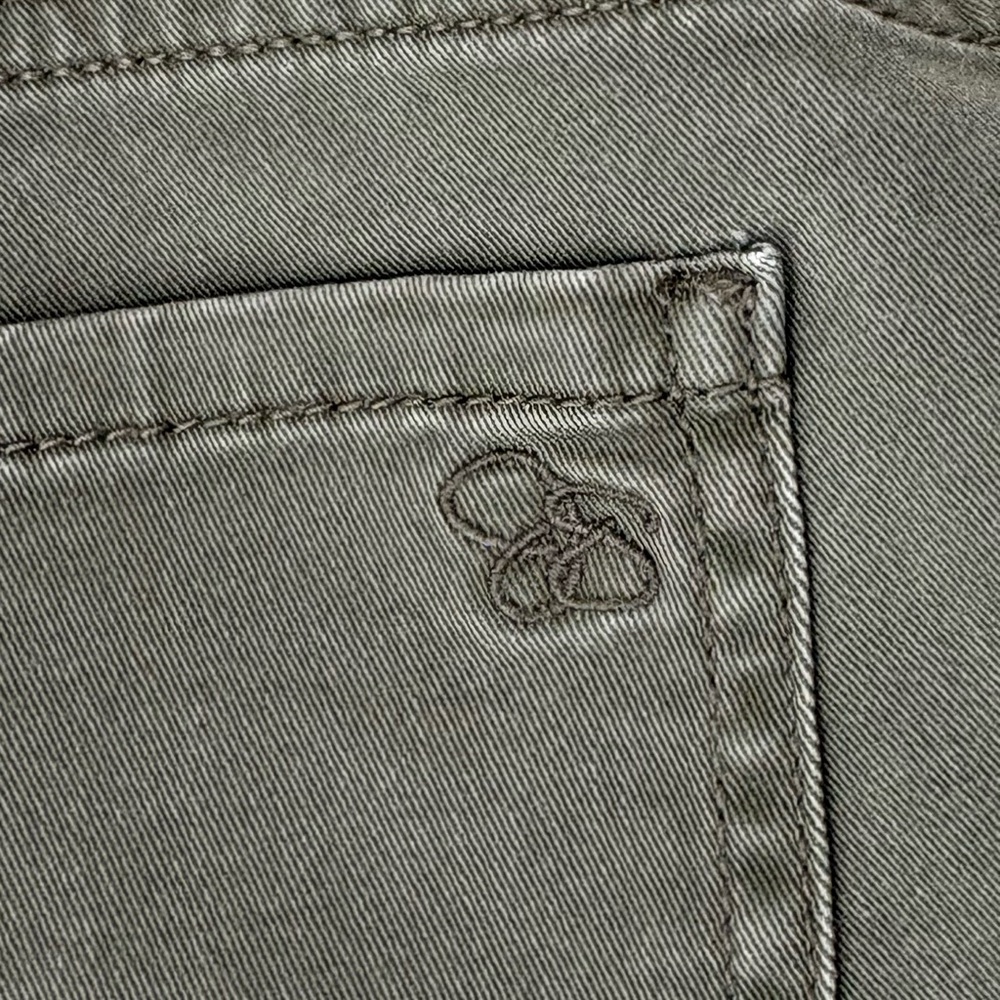 Jessica Simpson Maternity Skinny Jeans Olive Green Under Belly Low Rise Size L - Picture 10 of 10
